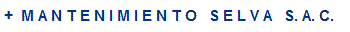MV MANTENIMIENTO SELVA S.A.C.